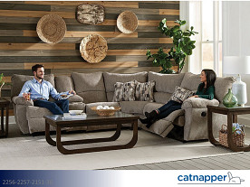 Catnapper Elliott Pewter Sectional