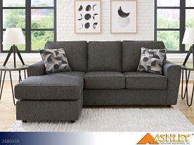 Ashley Cascilla Slate Sofa Chaise