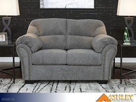 Ashley Allmaxx Pewter Loveseat