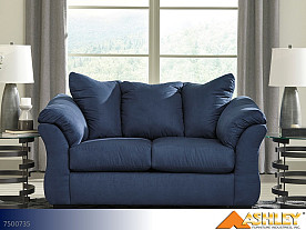 Ashley Darcy Blue Loveseat