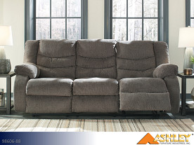 Ashley Tulen Gray Motion Sofa