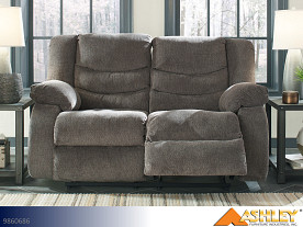 Ashley Tulen Gray Motion Loveseat