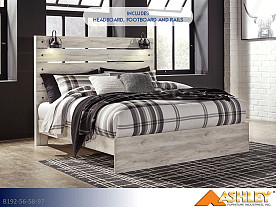 Ashley Cambeck Whitewash Bed (King)