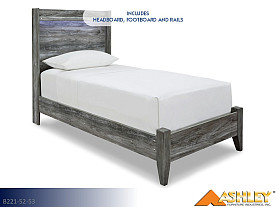 Ashley Baystorm Gray Bed (Twin)