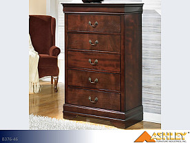 Ashley Alisdair Dark Brown Chest (5 Drawer)