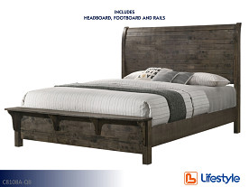 Lifestyle Cassidy  Bed (Queen)