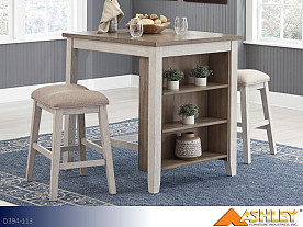 Ashley Skempton White Pub Dining Set