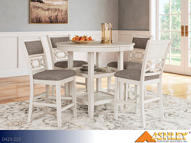 Ashley Erinberg Antique White Dining Set (5 Piece Set)