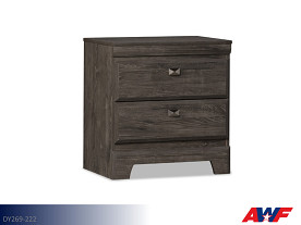 AWF Imports Emma Gray Nightstand