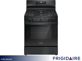 Frigidaire Quick Boil Gas Range - 30" | 5.1 Cu Ft (Black)