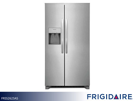 Frigidaire  Side by Side Refrigerator - 25.6 Cu Ft (Stainless)