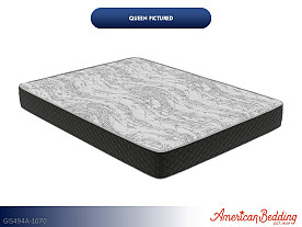 American Bedding Carina Mattress - 10" Profile | California King (Firm | 460 Coil (QN) | Foam Encased)