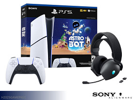 Sony-Alienware PS5 with Extra Controller + Gaming Headset Bundle 
