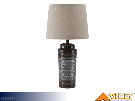 Ashley Norbert Gray Lamp