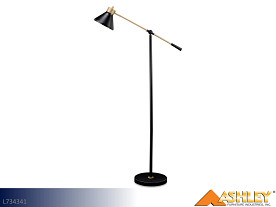 Ashley Garville Black-Gold Lamps
