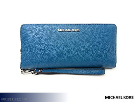 Michael Kors Continental Wallet - Large Wristlet (Navy)