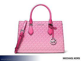 Michael Kors Sheila Medium Ombre Signature Logo Satchel Handbag