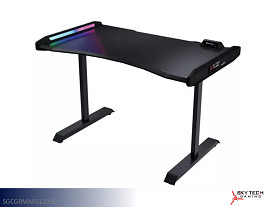 Skytech Gaming Mars Gaming Desk (Black with RGB Lighting)