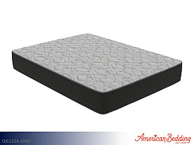 American Bedding Baird Mattress - 14" Profile | Queen (Double Sided Firm | 884 Pocketed Coil (QN) | Custom Milled Cover)