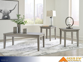 Ashley Loratti Gray Occasional Table Set (3 Piece Set)