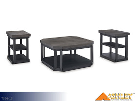 Ashley Bonilane Black-Gray Occasional Table Set