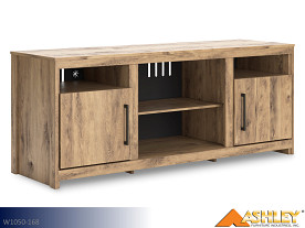 Ashley Hyanna Tan Entertainment Stand (Large)