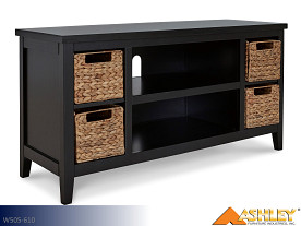 Ashley Mirimyn Black Entertainment Stand