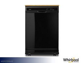 Whirlpool Portable Heavy Duty Dishwasher - 24" (Black)