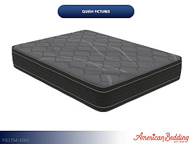 American Bedding Anisha Mattress - 12" Profile | King (Double Sided Euro Top | 460 Coil (QN) | Plush Foams)