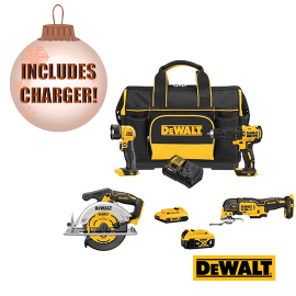 DeWalt 20V 4-Tool Combo Kit