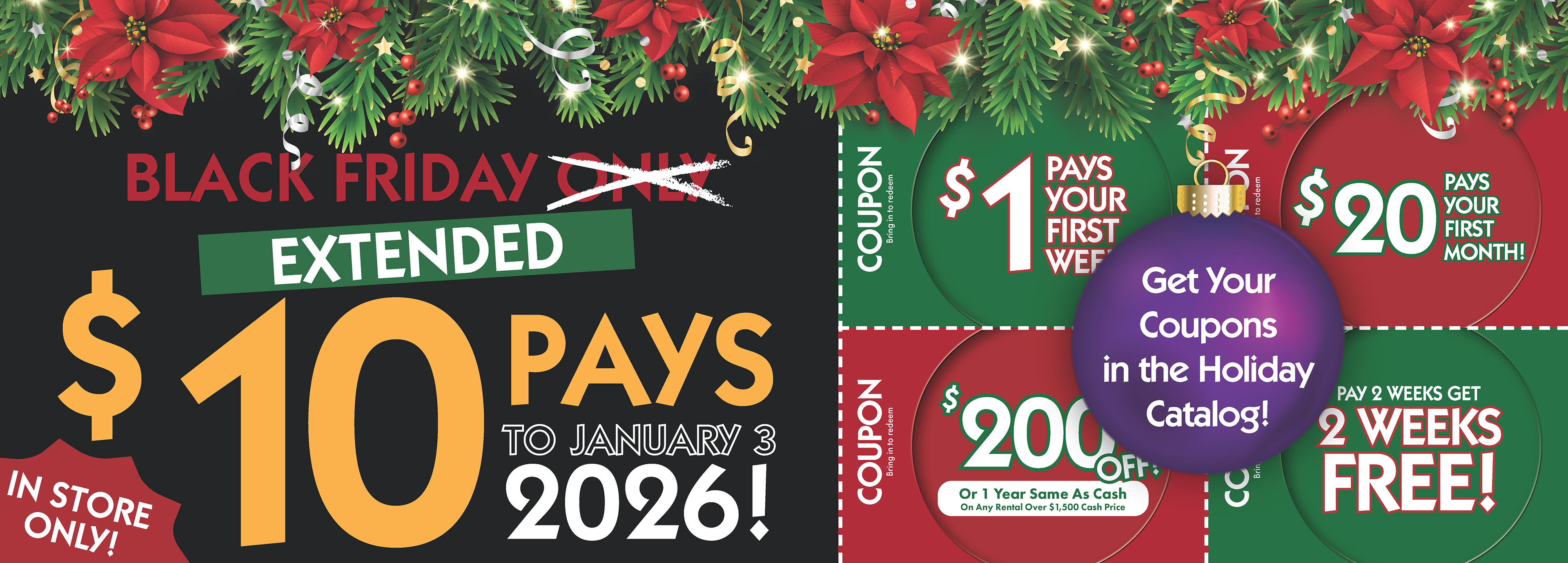 Black Friday Specials