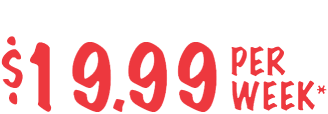 Furniture - Mattresses - Appliances - TV's – Computers. Everyday value items $19.99 per week*