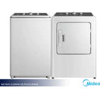 Midea Top Load Washer & Electric Dryer Set