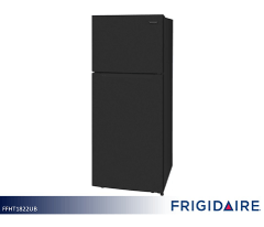 Frigidaire Refrigerator with Top Mount Freezer - 18 Cu Ft (Black)